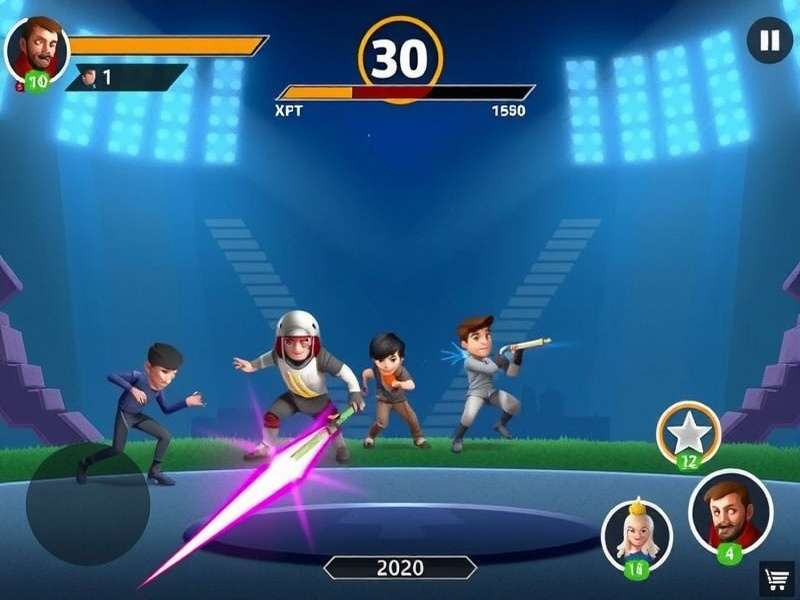 Mohali Energetic Strikers multiplayer match